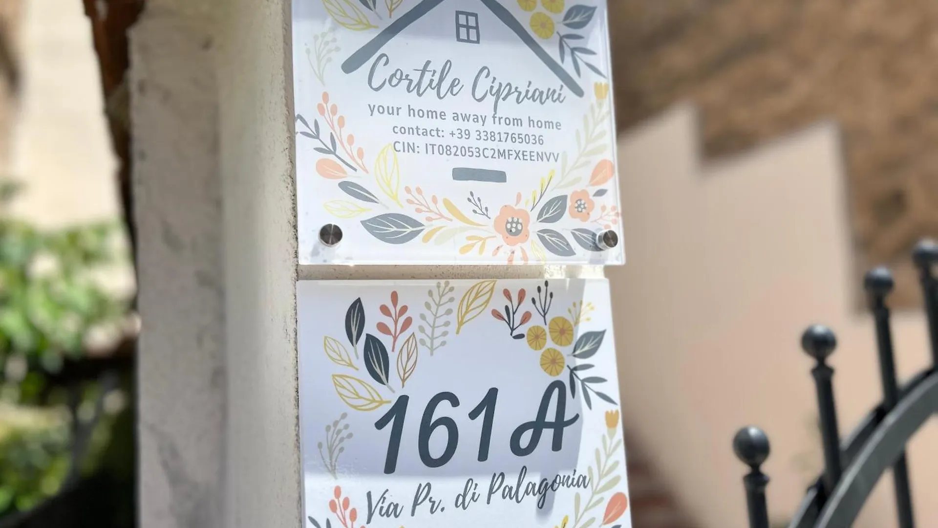 Apartmán Cortile Cipriani Palermo